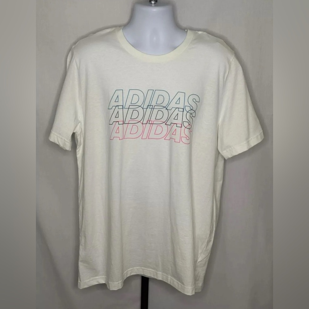 Men’s Adidas Triple Tee White IZ0340 NWT